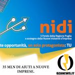 Nidi Regione Puglia: arrivano 35 mln di aiuti a nuove imprese.