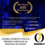 Andrea Fiorito vince il premio Earth Day al festival di Cefalù